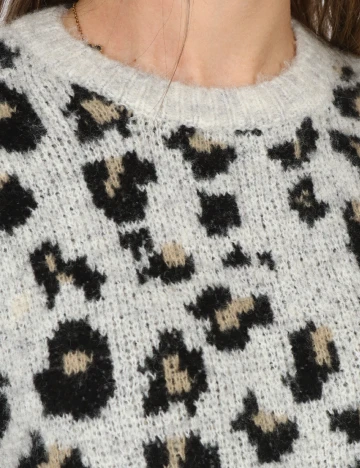 Pulover Pull&Bear, gri Gri