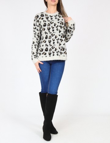 Pulover Pull&Bear, gri