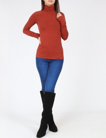 Bluza Bershka, caramiziu