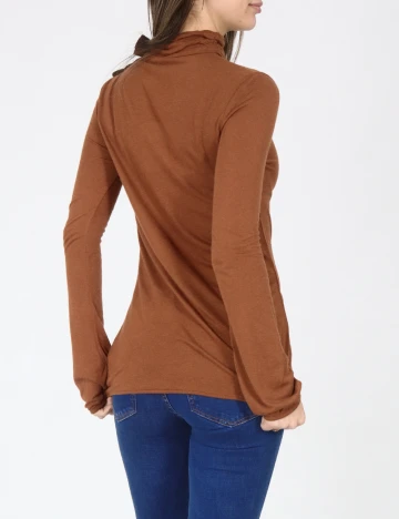 Bluza Bershka, caramiziu Maro