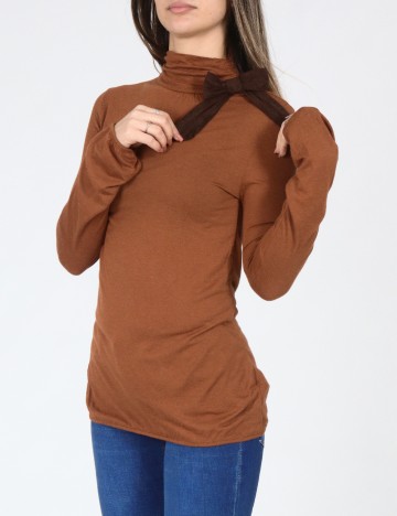 Bluza Bershka, caramiziu