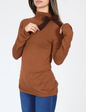 Bluza Bershka, caramiziu Maro