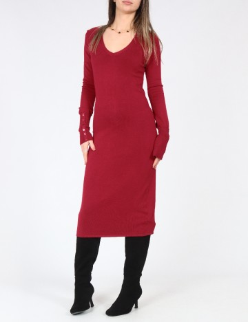 Rochie medie Zara, rosu