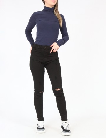 Blugi Bershka, negru