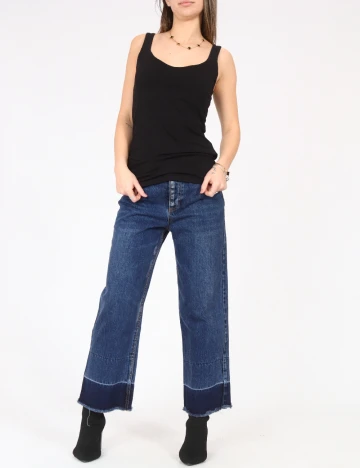 Maiou Bershka, negru Negru