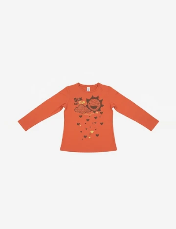 Bluza Zara, portocaliu