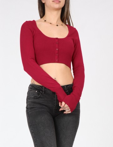 
						Bolero Bershka, rosu