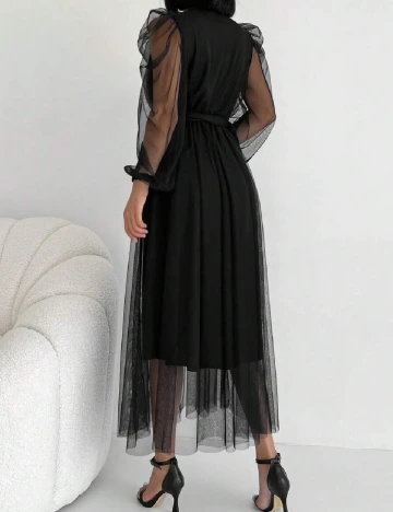 Rochie medie SHEIN, negru Negru