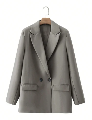 Sacou SHEIN, gri Gri