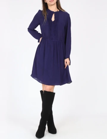 Rochie medie Zara, bleumarin Albastru