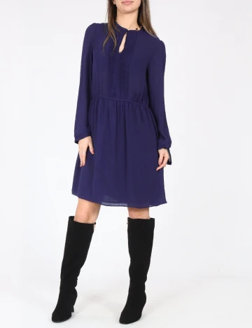 Rochie medie Zara, bleumarin Albastru