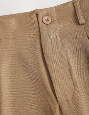 Pantaloni SHEIN, maro Maro
