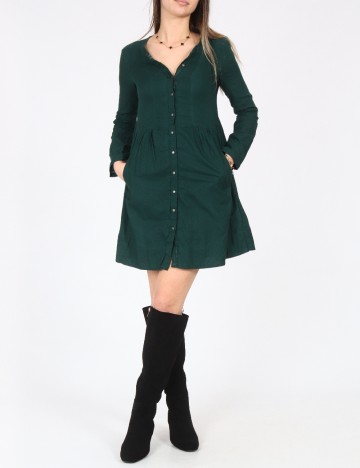 Rochie scurta Zara, verde