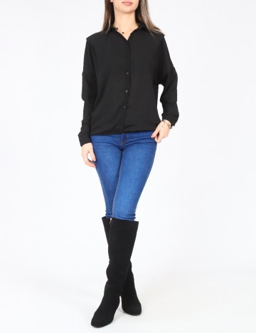 Camasa Bershka, negru