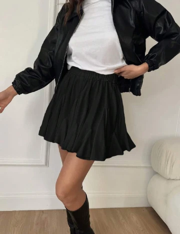 Fusta SHEIN, negru Negru