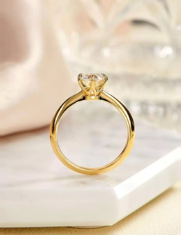 Inel marimea 11 SHEIN, auriu