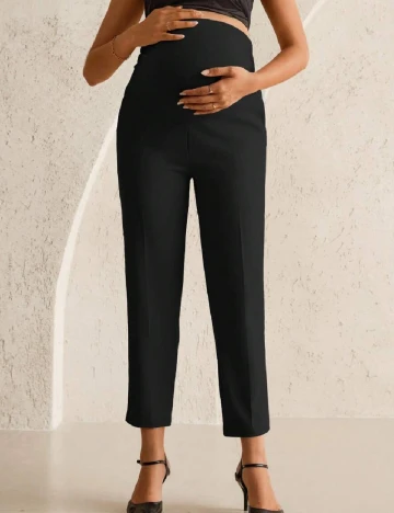 Pantaloni SHEIN Maternity, negru Negru