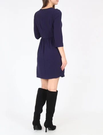 Rochie scurta Zara, bleumarin Albastru