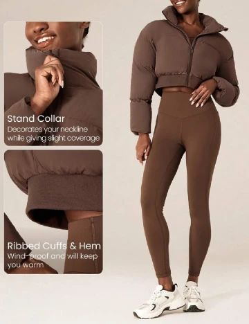 Geaca GLOWMODE, maro Maro