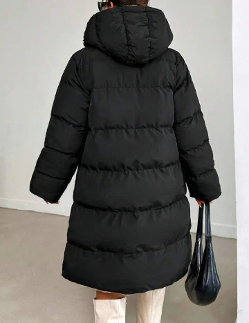 Geaca SHEIN, negru Negru