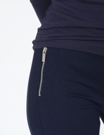 Pantaloni Zara, bleumarin