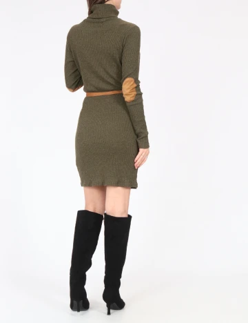 Rochie medie Zara, kaki Verde