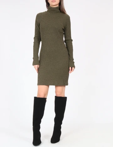 Rochie medie Zara, kaki Verde