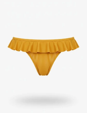 Chilot de  baie Oysho, mustar Galben