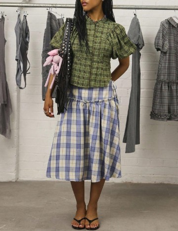 
						Fusta SHEIN, mix culori