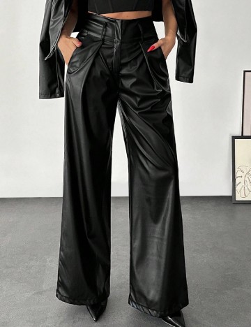 Pantaloni SHEIN, negru