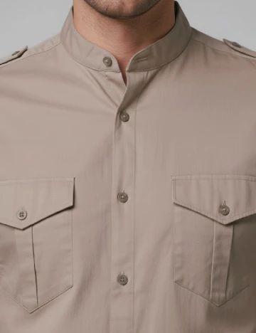 Camasa Zara, bej Crem