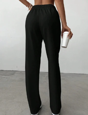 Pantaloni SHEIN, negru Negru