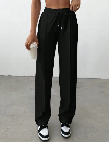 Pantaloni SHEIN, negru Negru