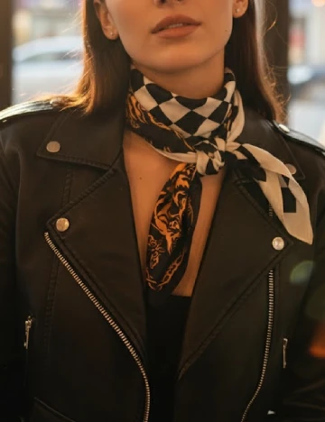 Set esarfe 2 bucati Bershka, mix culori Mix culori