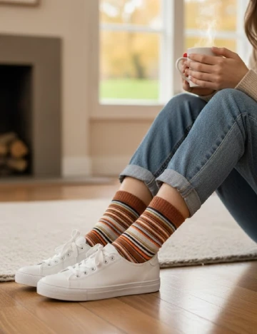 Sosete Oysho, maro Maro