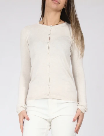 Cardigan Zara, bej Crem