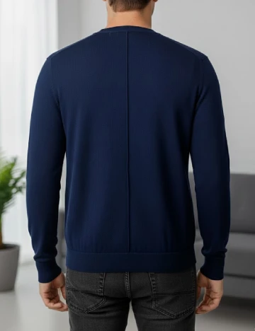 Cardigan Bershka, bleumarin Albastru