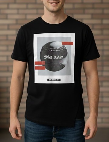 
						Tricou Bershka, negru