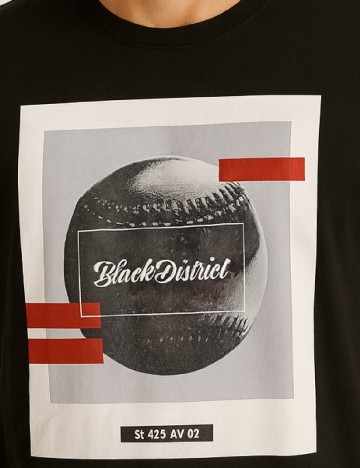 Tricou Bershka, negru