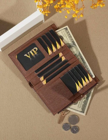 Portofel SHEIN, maro Maro