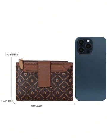 Portofel SHEIN, maro