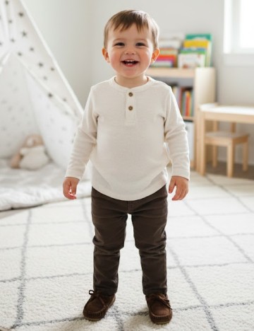 
						Pantaloni Zara, maro inchis