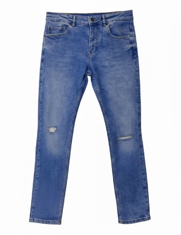 
						Blugi Bershka, albastru