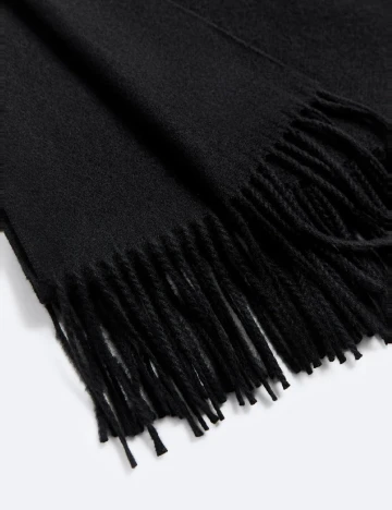 Esarfa Zara, negru Negru