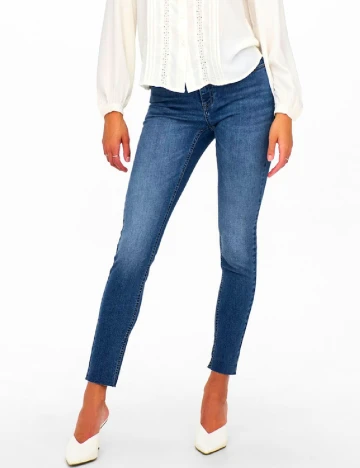 Blugi Jacqueline de Yong, albastru Albastru