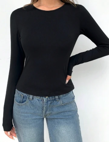 Bluza SHEIN, negru Negru