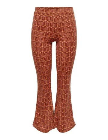 Pantaloni Only Carmakoma, portocaliu Portocaliu