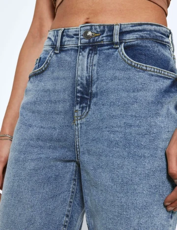 Blugi Noisy May, albastru Albastru