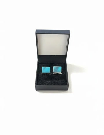 Butoni 2 bucati Zara, turcoaz Albastru