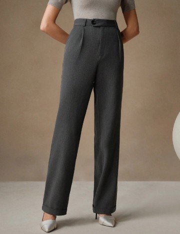 Pantaloni Anewsta, gri